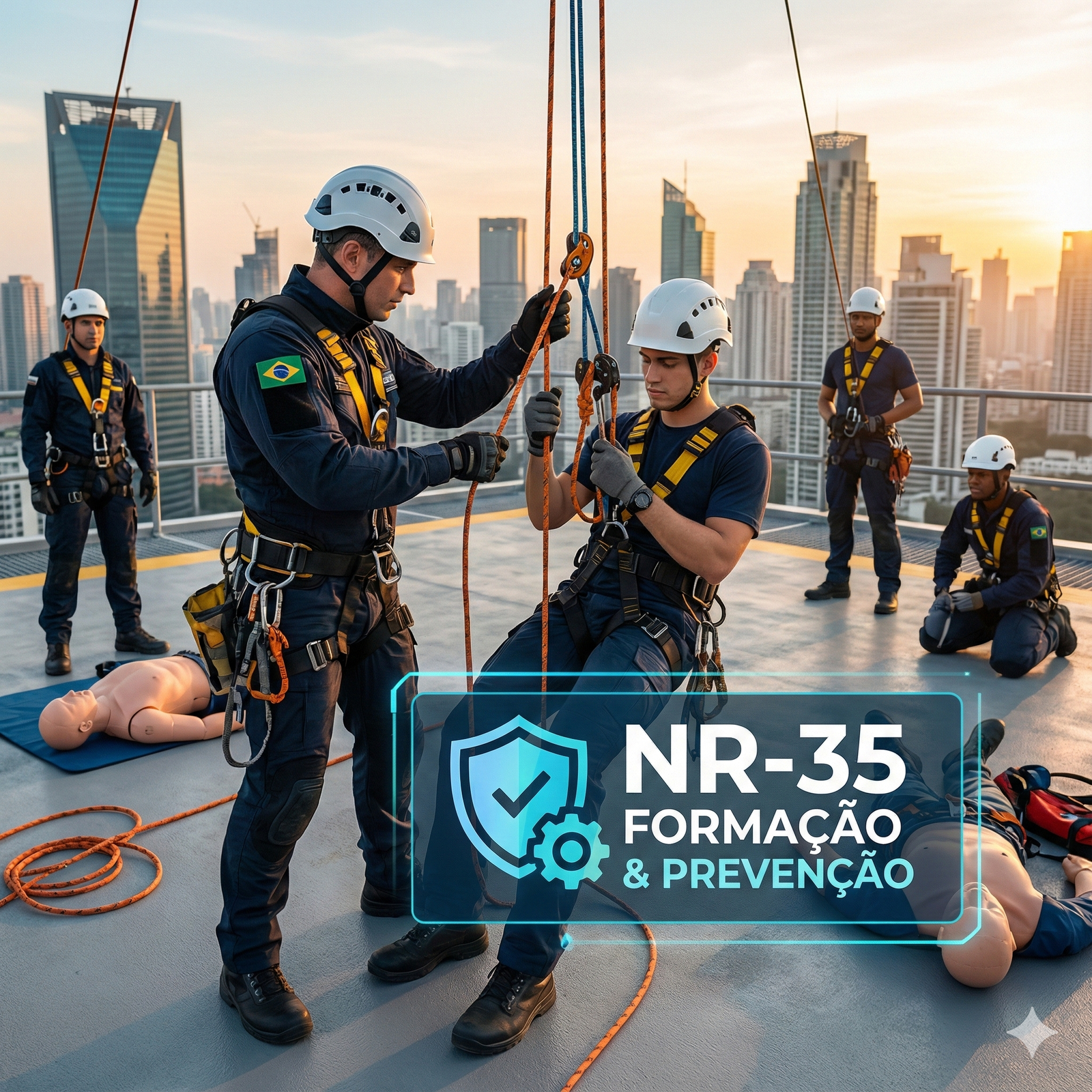 NR-35: O Guia Definitivo sobre Formação, Prevenção e Segurança em Altura